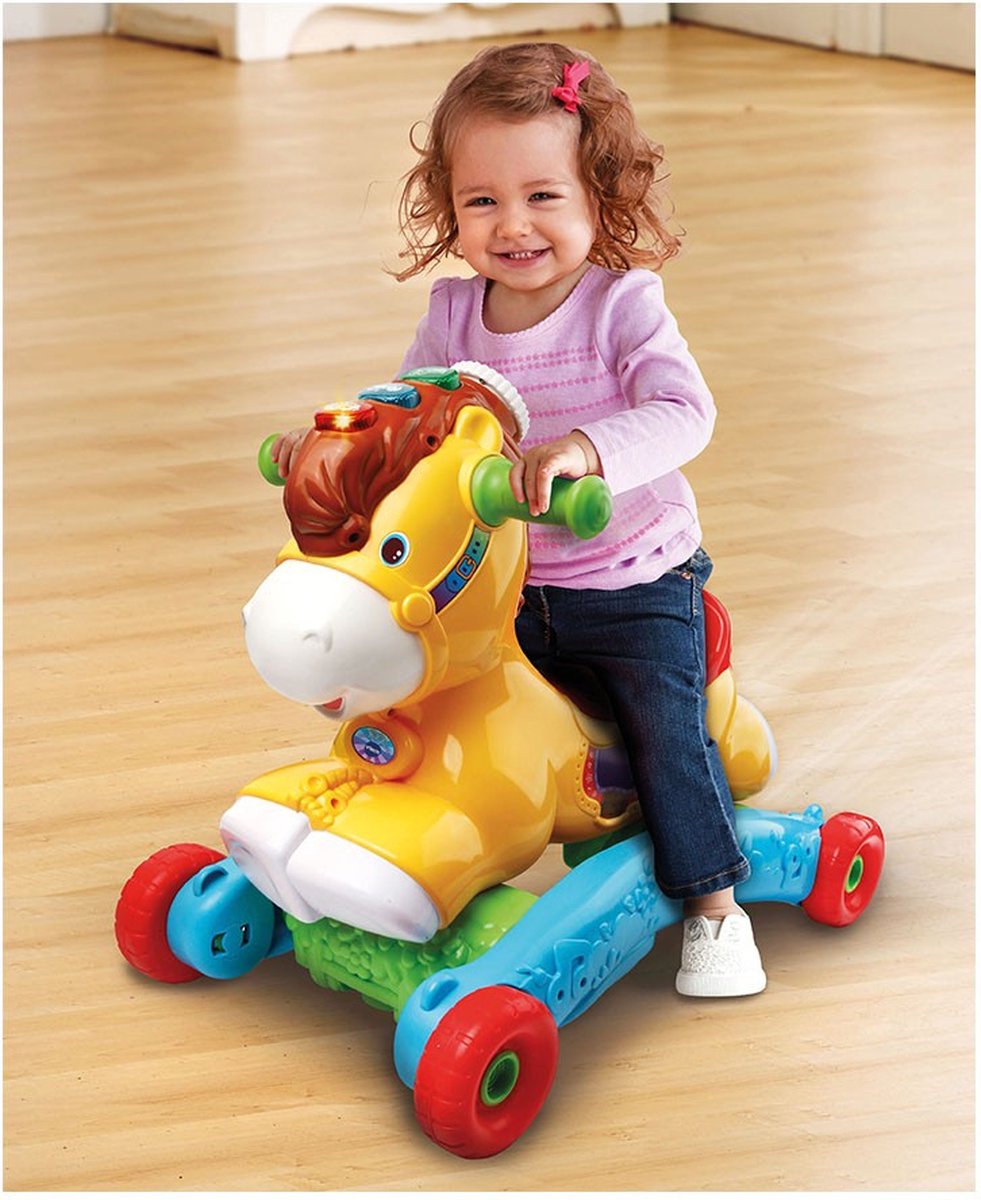 driewieler vtech p tit galop my pony basculo schommelstoel muzikaal 1 jaar