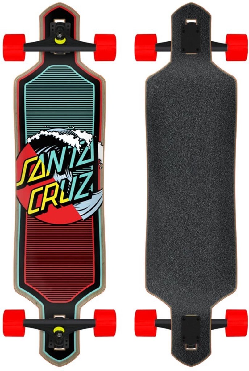 Drop Through Longboard Wave Dot Splice 36 Longboard kopen online