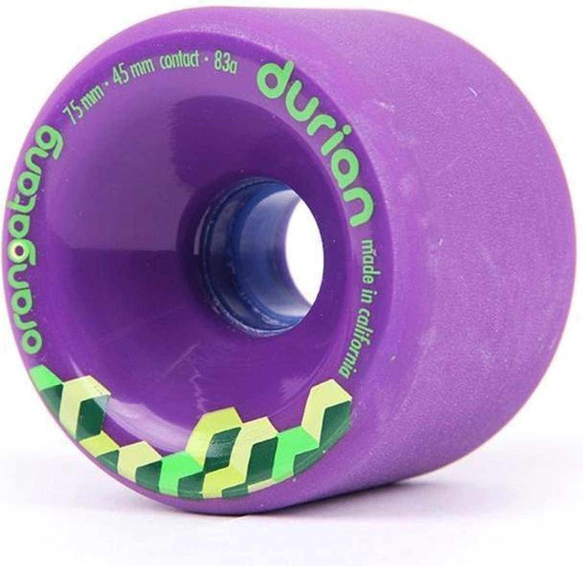 Durian Longboard wielen 75mm Paars (set van 4) Skateonderdeel kopen online