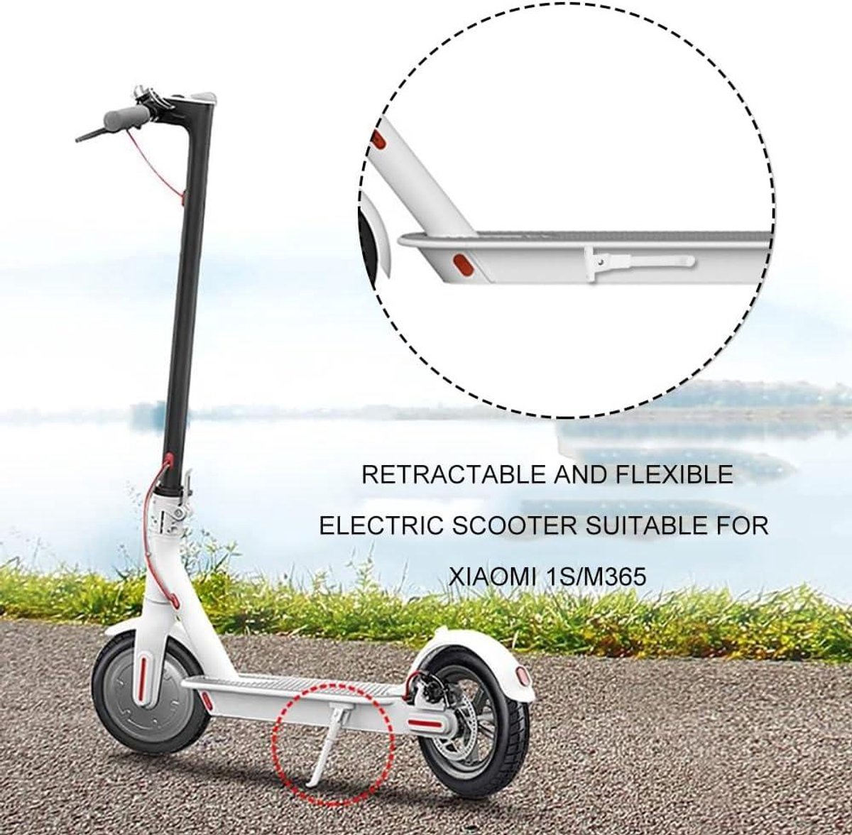 E-scooter kickstand stepstandaard voor Xiaomi M365 - multifunctionele haakset compatibel met Xiaomi 1S / M365 / M35 / Pro 2 scooter (wit, inclusief schroeven) Buitenspeelvoertuigaccessoire kopen online