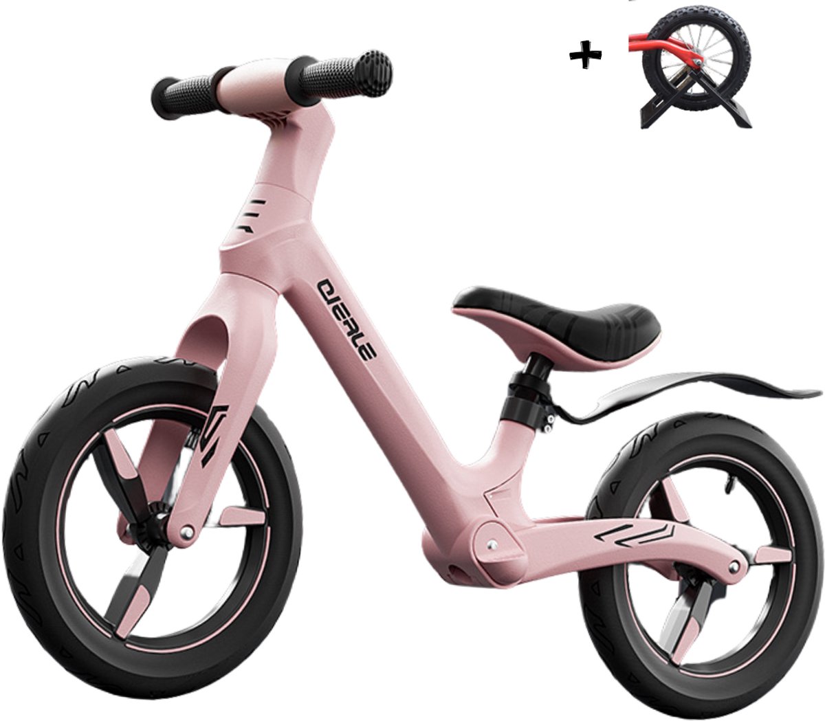 e shop4u loopfiets cierle 12inch 2 jaar 3 jaar en 4 jaar luchtbanden stoere loopfiets voor kinderen duurzame frame roze