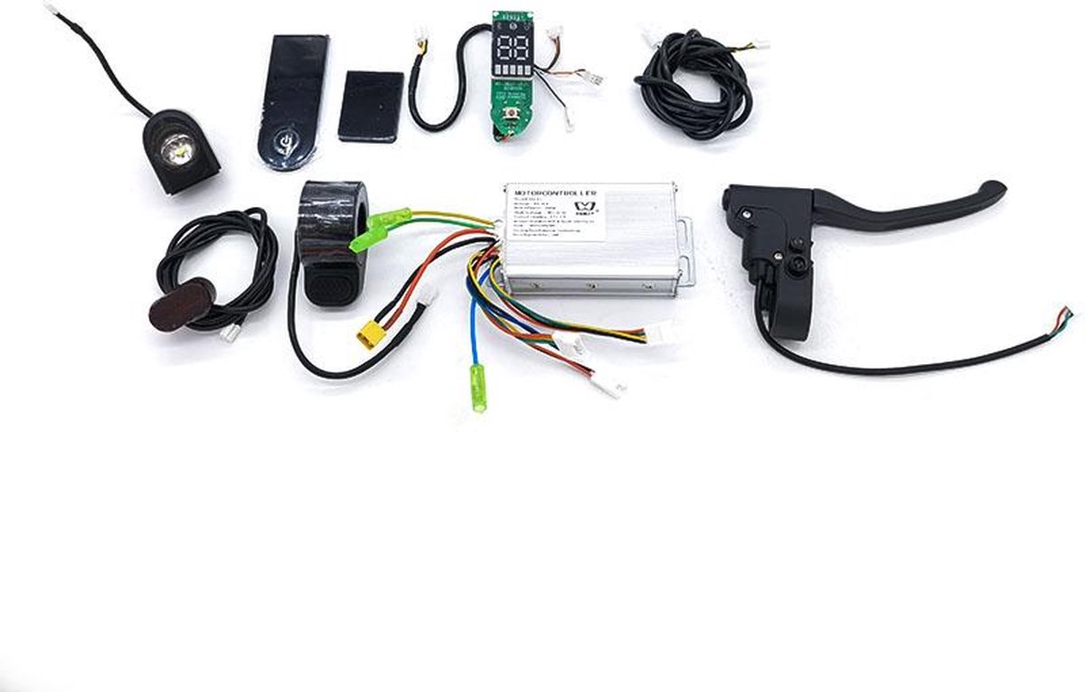 E-wheel - Electronic Set 36V 350W - Xiaomi - Display, Controller, Thumb Throttle, Power Cable Buitenspeelvoertuigaccessoire kopen online