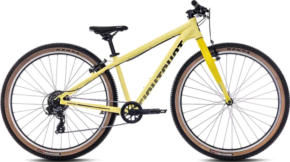 Eightshot X-Coady – Kinder Mountainbike – 8 versnellingen – 27,5 inch – Geel – vanaf 12 jaar Kinderfiets kopen online