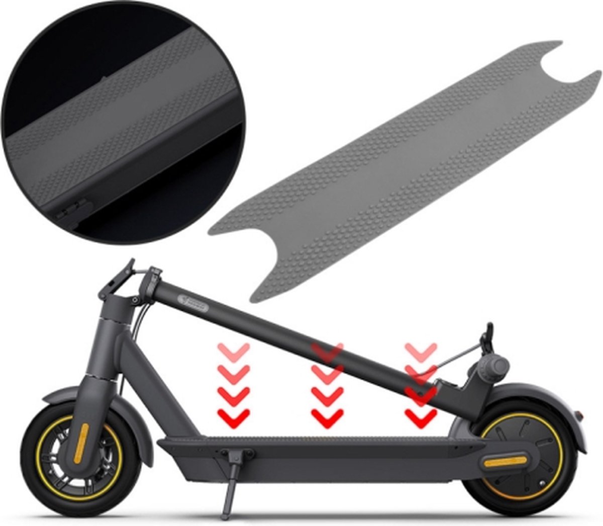 Elektrisch scooter voetkussen pedaalkussen voor ninebot segway g30 max max Buitenspeelvoertuigaccessoire kopen online