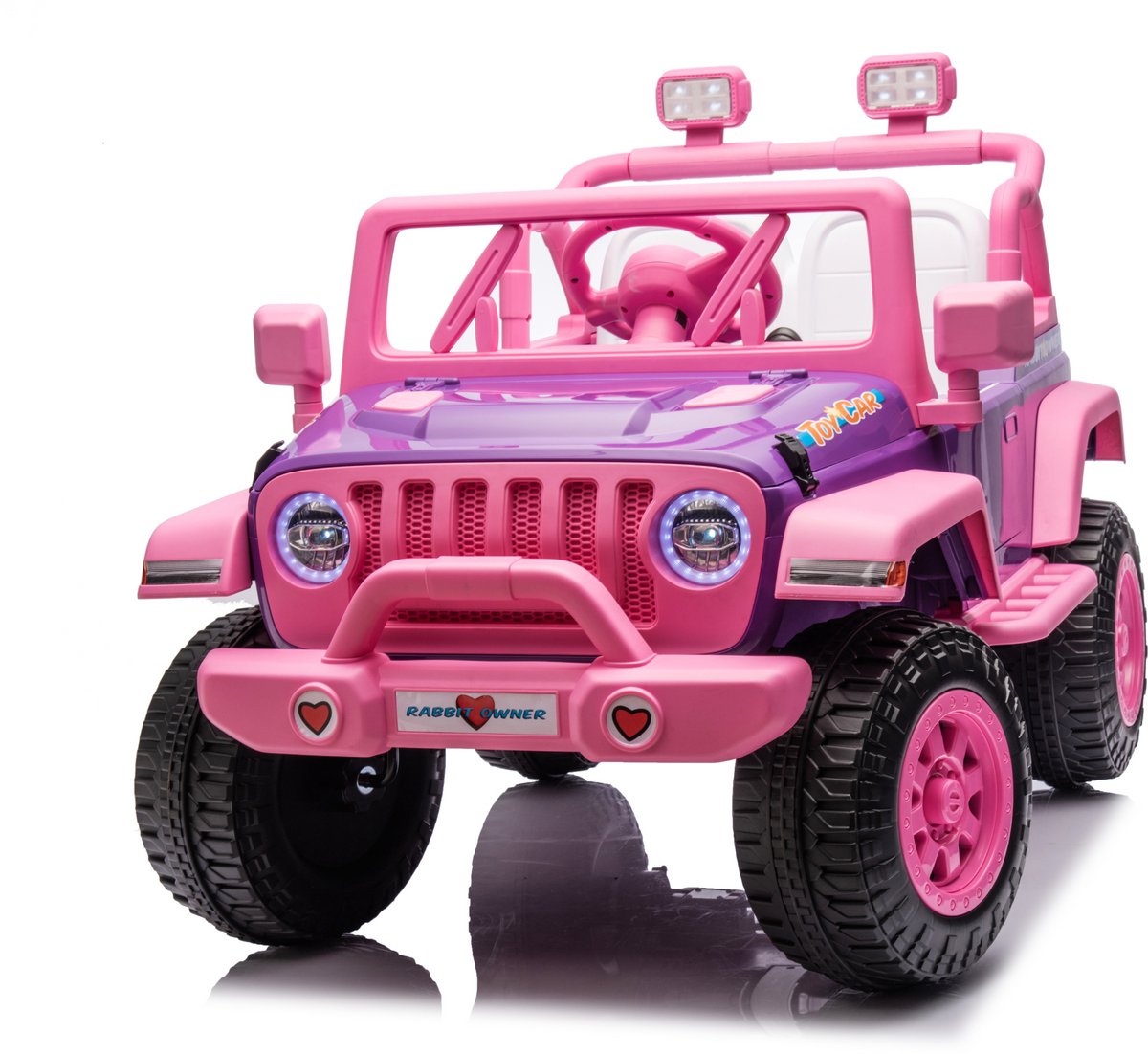 Elektrische kinderauto - accu auto voor kinderen - Frozen style - 12V Kinderauto - Roze Accuvoertuig kopen online
