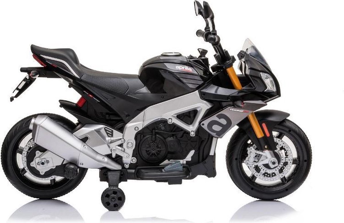 Elektrische kindermotor "Aprilia Tuono V4" - Licentie - 12V - 2 motoren - MP3 Accuvoertuig kopen online