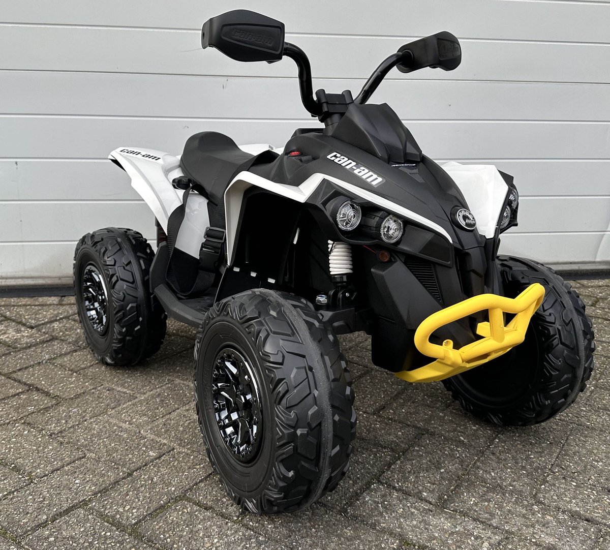 Elektrische kinderquad wit Accuvoertuig kopen online