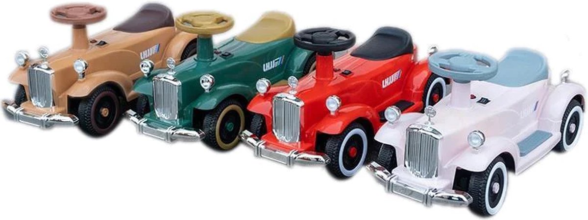 elektrische loopauto oldtimer