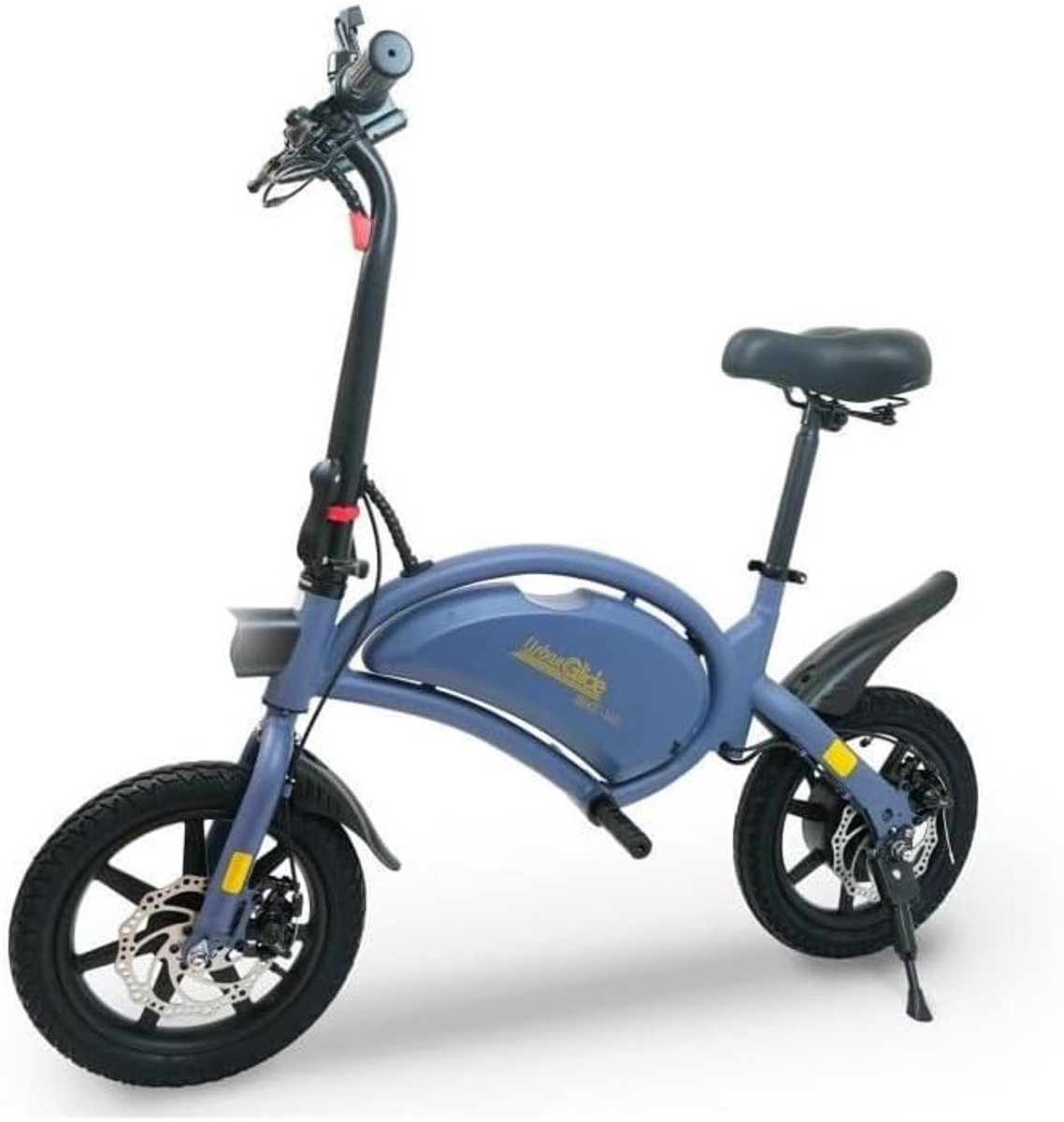 elektrische loopfiets voor volwassenen uniseks blauw 14 inch wielen
