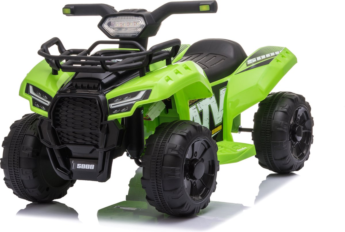 Elektrische Quad 6v groen voor kinderen - Elektrische kinder quad accu - accu quad - 6v - Kinderquad Accuvoertuig kopen online