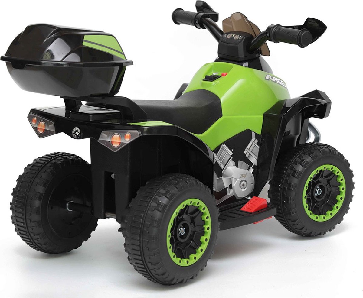 Elektrische Quad 6v voor Kinderen - micron - groen - 78,5 * 40,5 * 46 cm Accuvoertuig kopen online