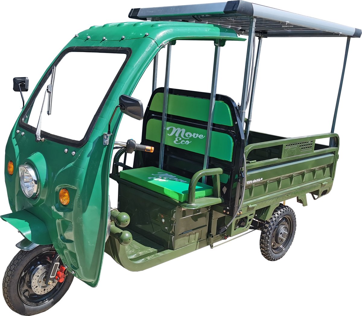 Elektrische Tuk Tuk Cargo 500 – Eco Wielen met Zonnepaneel Buitenspeelvoertuigaccessoire kopen online