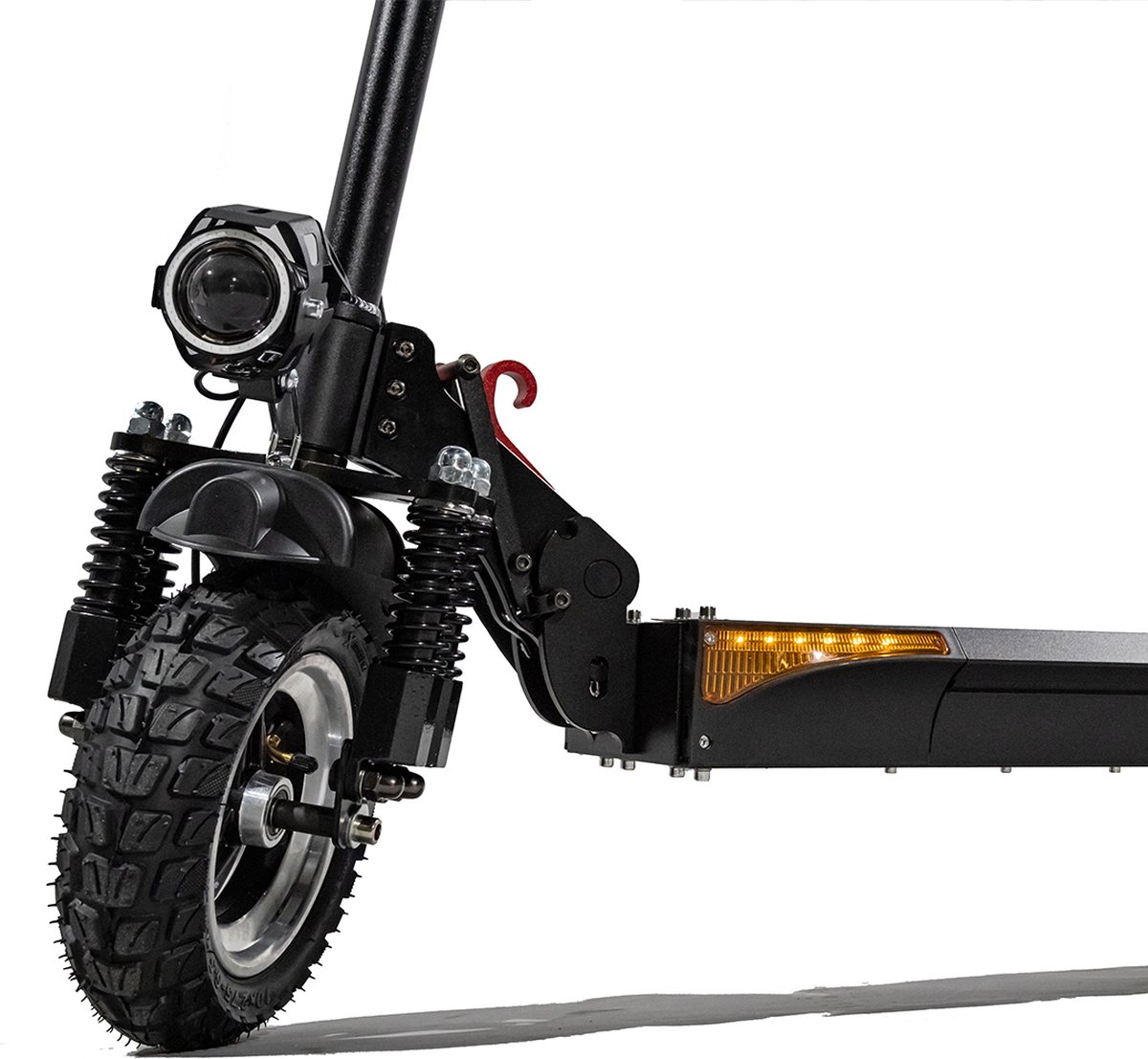 EMG electric moving green - Velociptor Climb 2, elektrische step, off-road, 48V 13Ah, 10", zwart Step kopen online