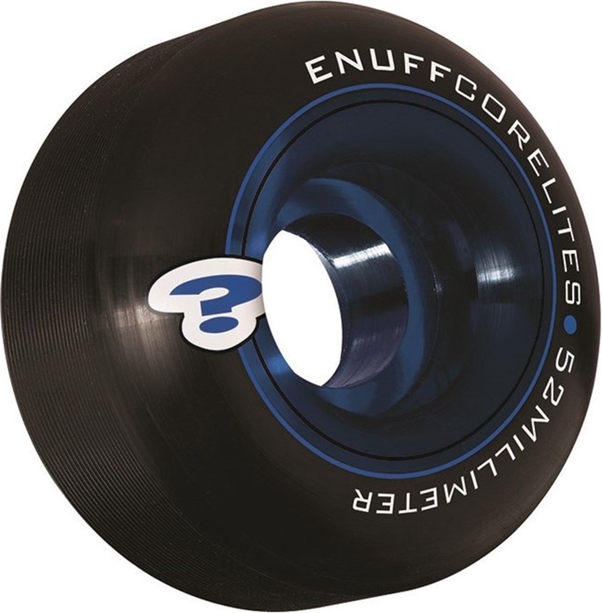 enuff skateboards enuff corelites zwart blauw 52mm