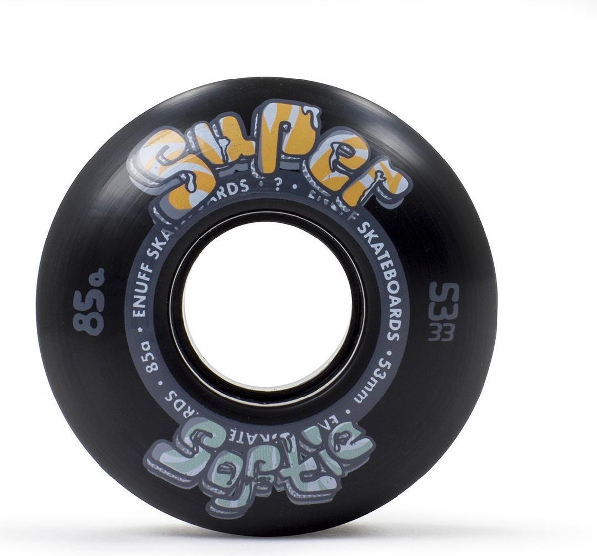 enuff super soft 85a skateboard wielen set van 4