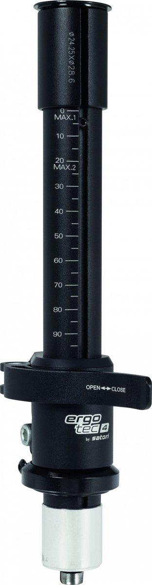 ergotec hoogte adapter up down turn 3 28 6 35 mm zwart