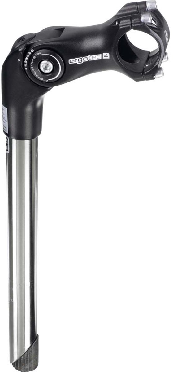 Ergotec Stuurpen - Octopus 2 - Verstelbaar - ø25,4/300x90/31,8mm - Zwart Fiets kopen online