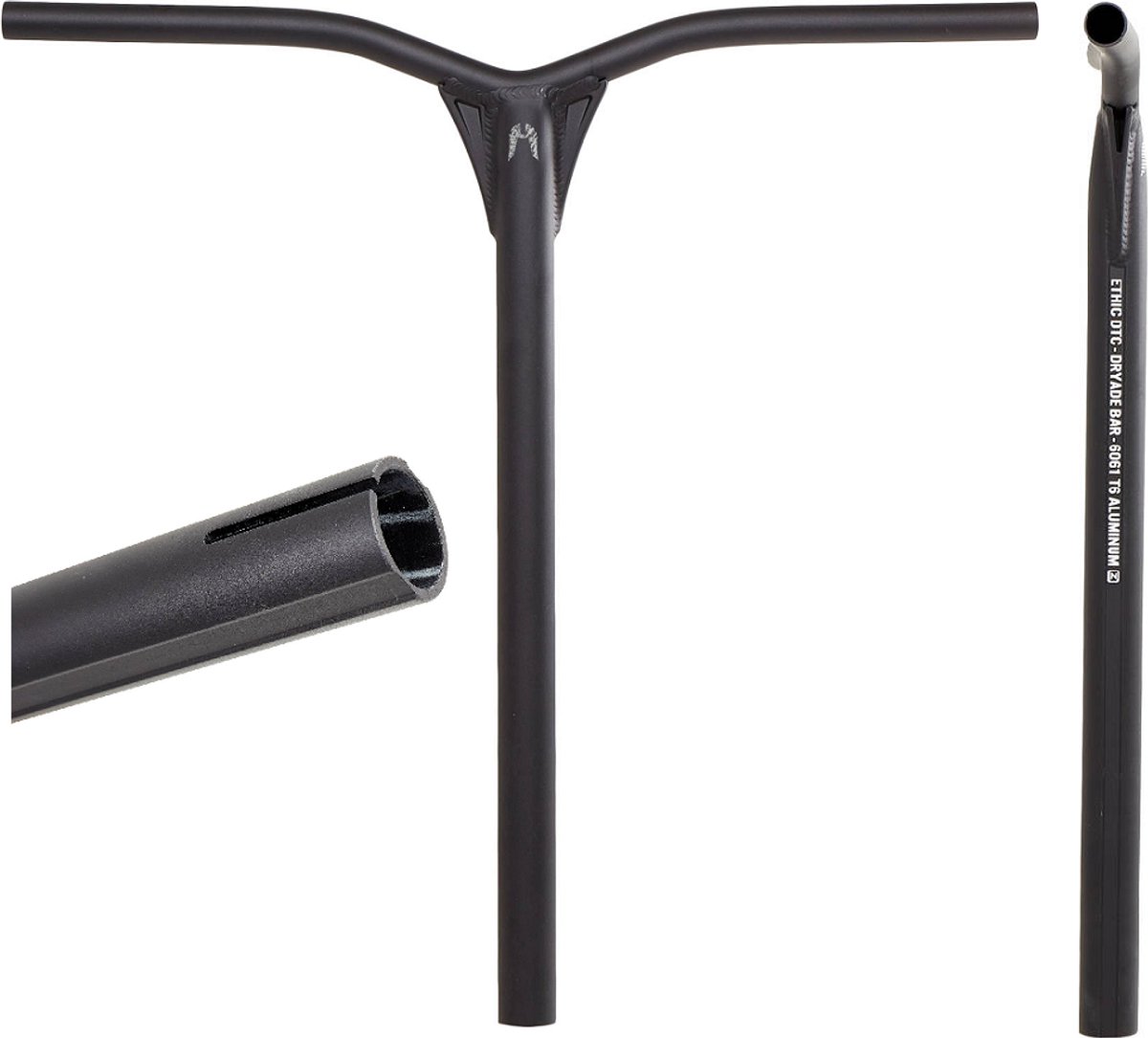 Ethic DTC Dryade Aluminium stuur zwart Skateonderdeel kopen online