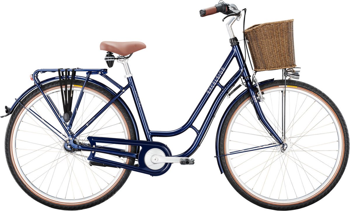excelsior swan retro alu 3 speed tsp blauw