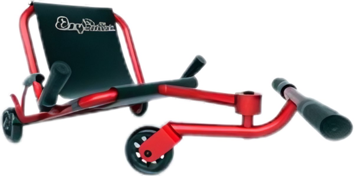 ezyroller classic skelter ligfiets driewieler verlengbaar rood