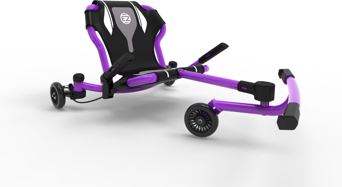 ezyroller drifter x skelter ligfiets driewieler verlengbaar paars