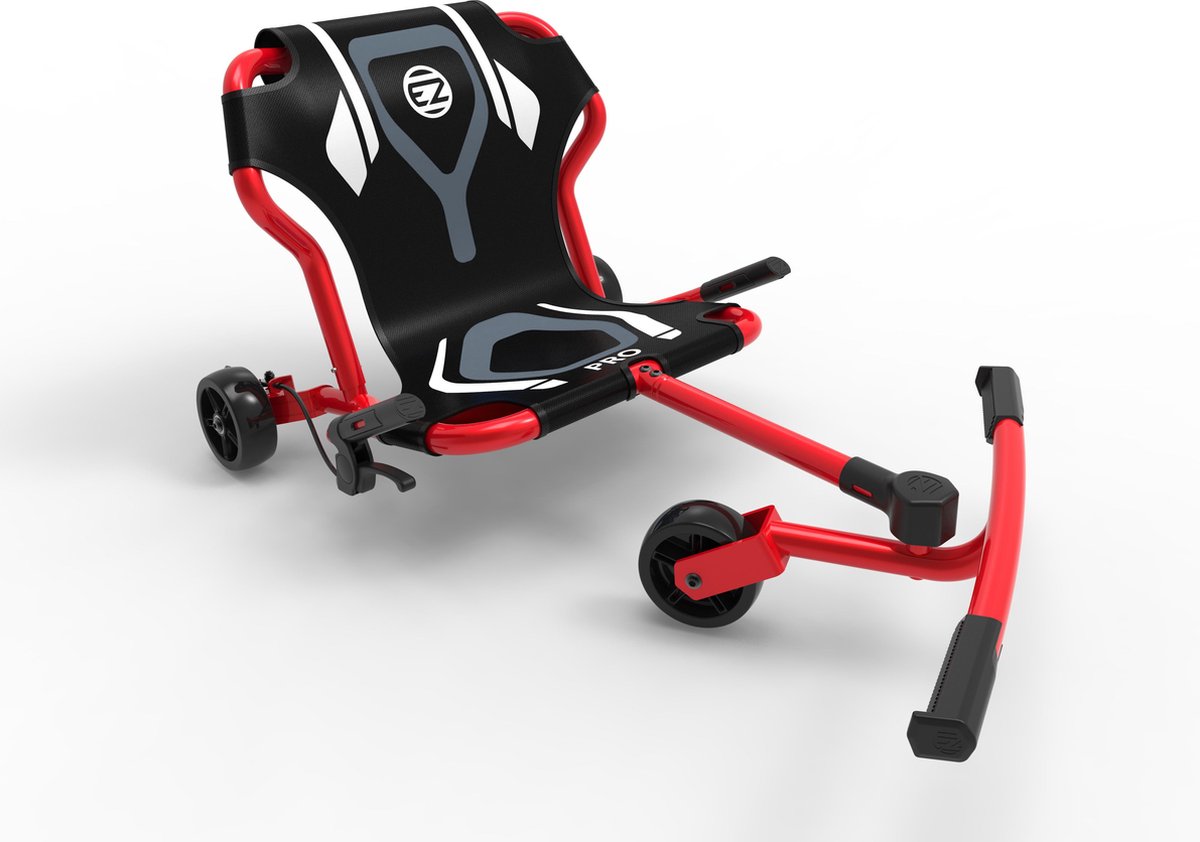 ezyroller pro x skelter ligfiets driewieler verlengbaar rood