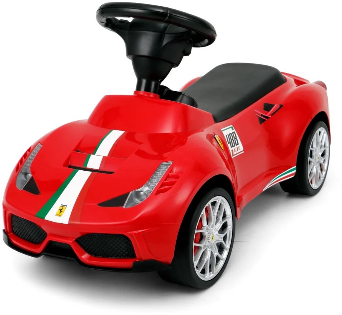Ferrari 488 Loopauto - voor Kinderen - 1 tot 3 jaar - Rood Loopauto kopen online