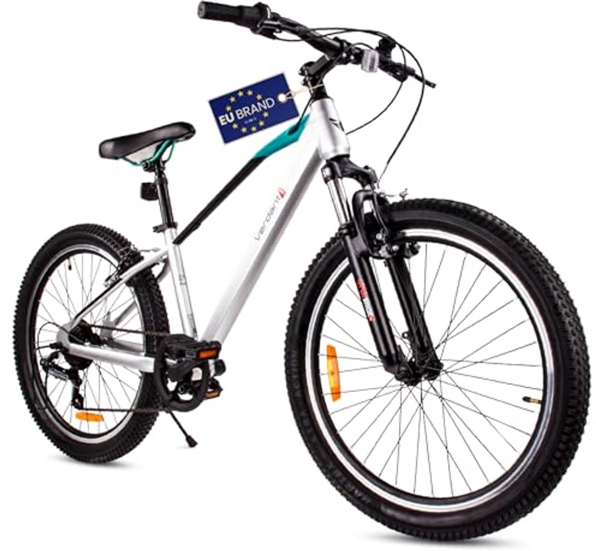 Fiets voor kinderen 24 inch met 7 versnellingen en schokabsorber voor jongens 8-12 jaar Kinderfiets kopen online