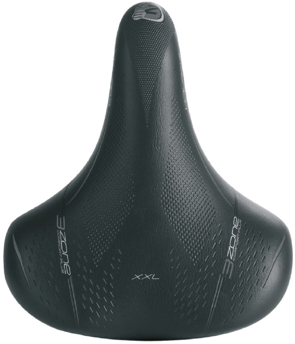 Fietszadel Selle Bassano Volare XXL Cruiser met dubbele veer - zwart Fiets kopen online