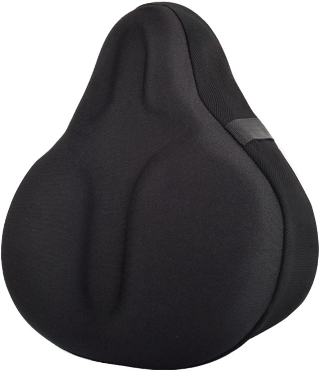 Fietszadelkussen, comfortabele fietszadelhoes voor binnen- en buitenfietsen, gevoerde gelhoes voor fitness-, mountainbike- en racefietsen, universele pasvorm voor hometrainers Fiets kopen online