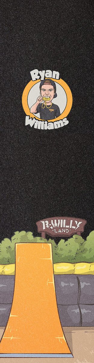 Figz XL Grip Tape Step Ryan Williams V2 Buitenspeelvoertuigaccessoire kopen online