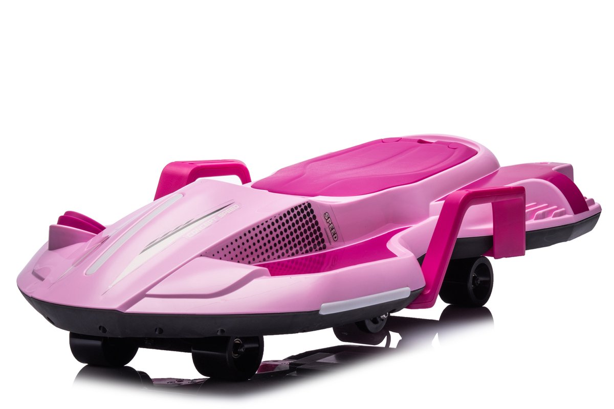FINOOS elektrische kindervoertuig - elektrische kinderauto - Balanceboard - Hooverboard rijdend speelgoed 18V Roze Accuvoertuig kopen online