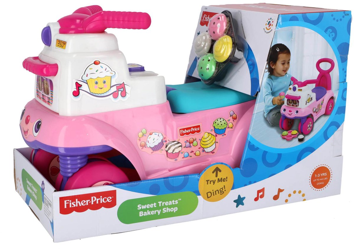 Fisher Price Sweet Treats Bakery Wagen. Loopauto kopen online