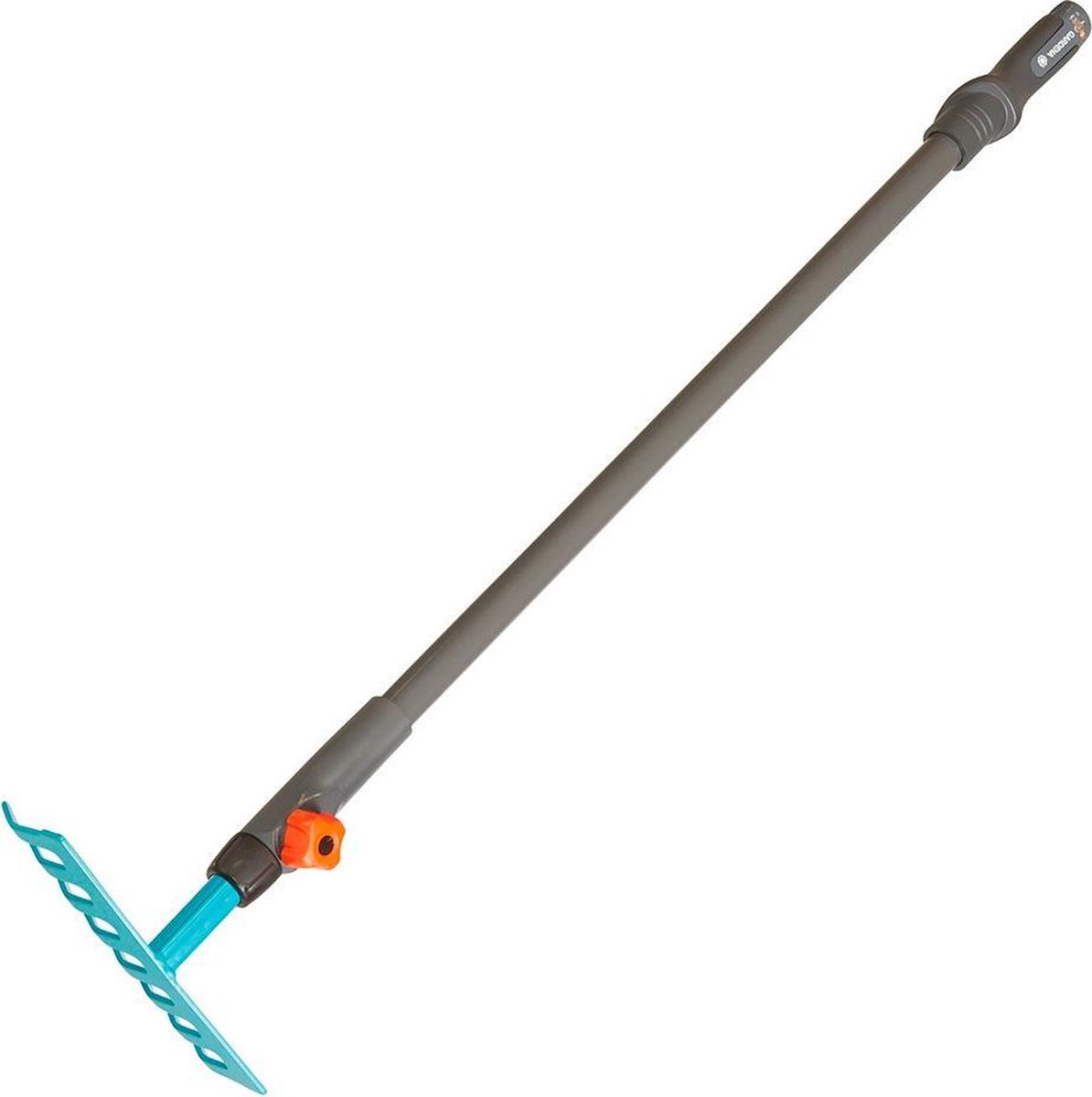 Gardena Tuinhark Junior 78,5 Cm Staal Turquoise/grijs Speelgoedgrasmaaier kopen online