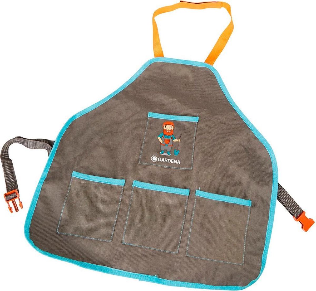 Gardena Tuinierschort Junior 45 X 45 Cm Textiel Antraciet Speelgoedgrasmaaier kopen online