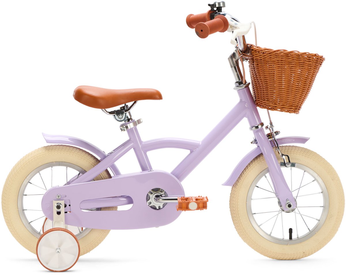 Generation Classic 12 inch Lila – Kinderfiets met Mandje Kinderfiets kopen online