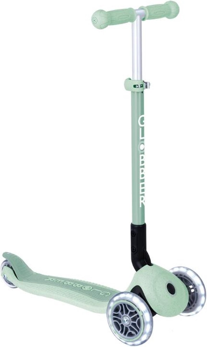 Globber Primo ECO foldable lights step in Pistachio Step kopen online