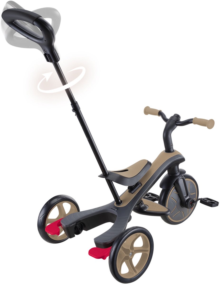 Globber Trike 4 in 1 in Bruin Loopfiets kopen online