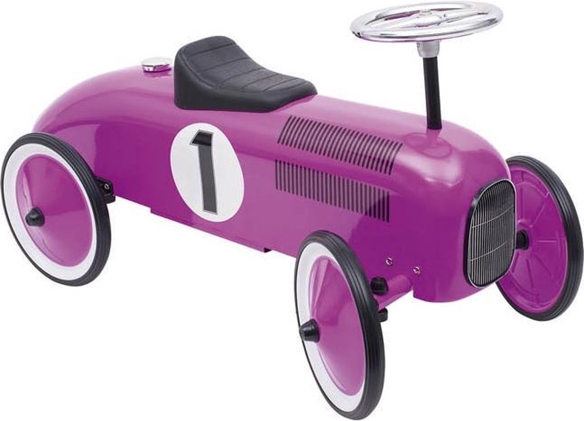 Goki Loopauto Nummer 1 Lila Loopauto kopen online