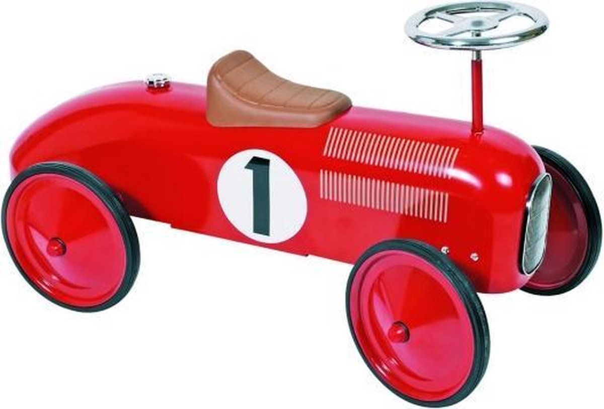 Goki Loopauto Nummer 1 Rood Loopauto kopen online
