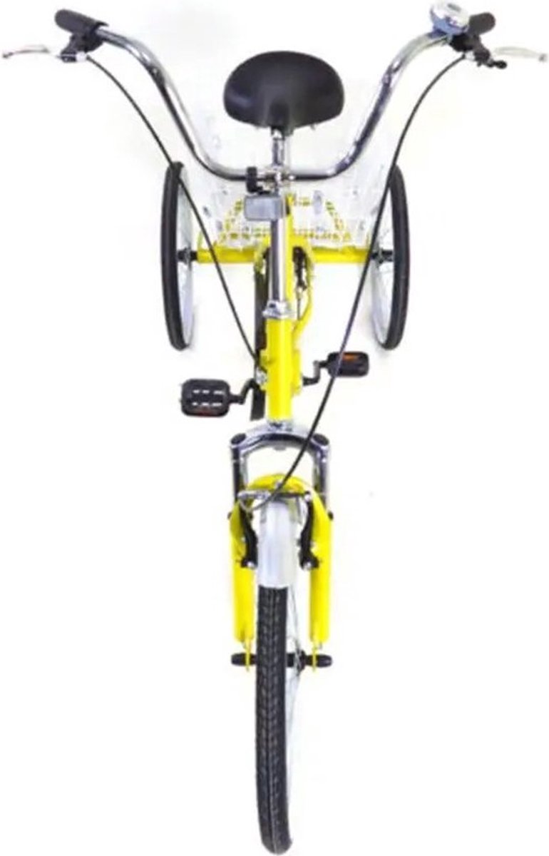 Gran VidaÂ® - Driewieler - Geschikt voor Volwassenen - Opvouwbaar - 20 Inch - Enkelvoudige Versnelling - Groot Draagvermogen - Handrem Driewieler kopen online