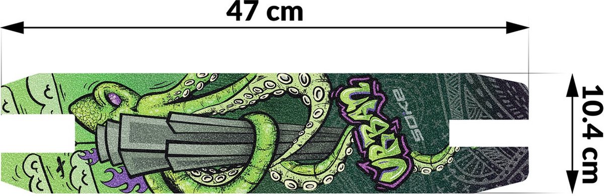 Griptape schuurpapier voor de Evo - Octopus scooter Step kopen online