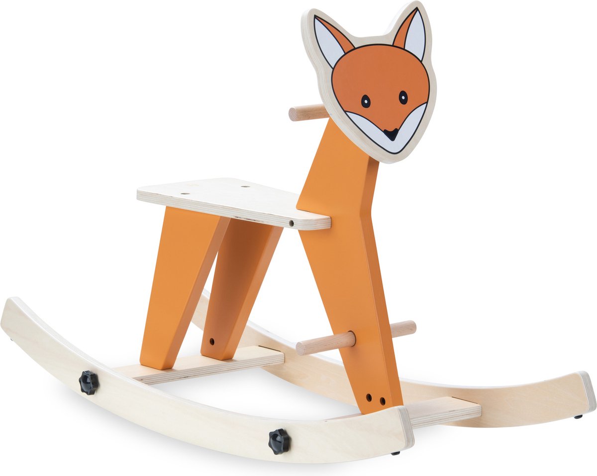 Hauck Rock N Swing - hobbelpaard baby van hout - FSC®-gecertificeerd -Fox Loopfiets kopen online