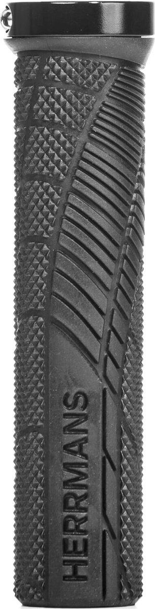 herrmans shark lock handvatten zwart 130 mm