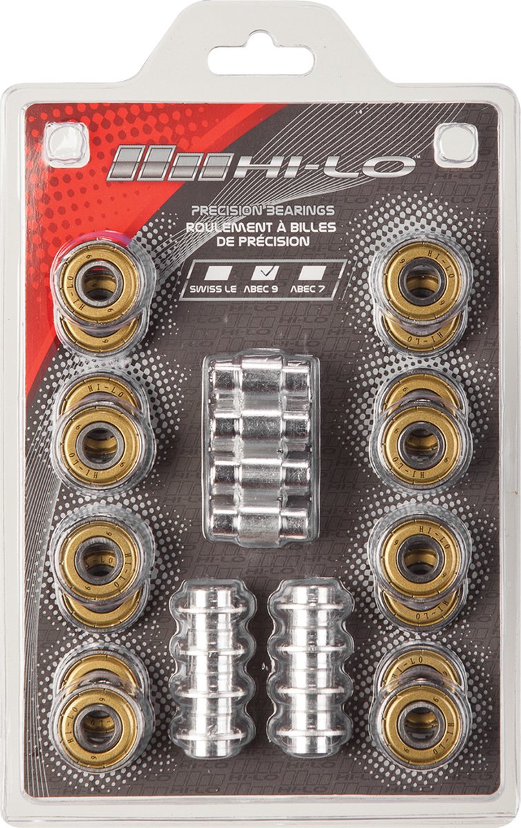Hi-Lo Abec 9 Bearings Skateonderdeel kopen online