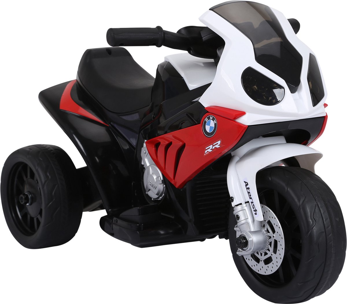 HOMCOM elektrische kindermotor - BMW licentie - met Koplampen - rood Loopmotor kopen online
