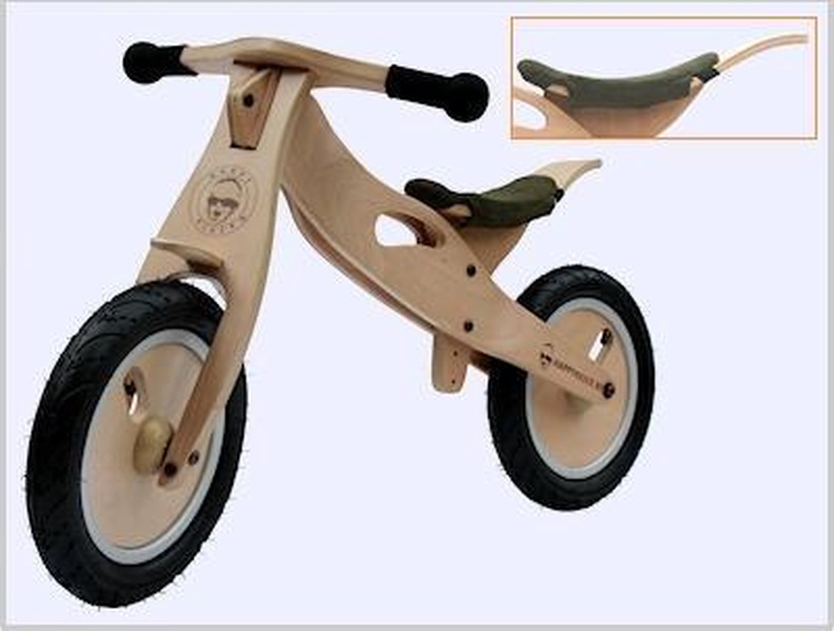 houten loopfiets happy rider type racer