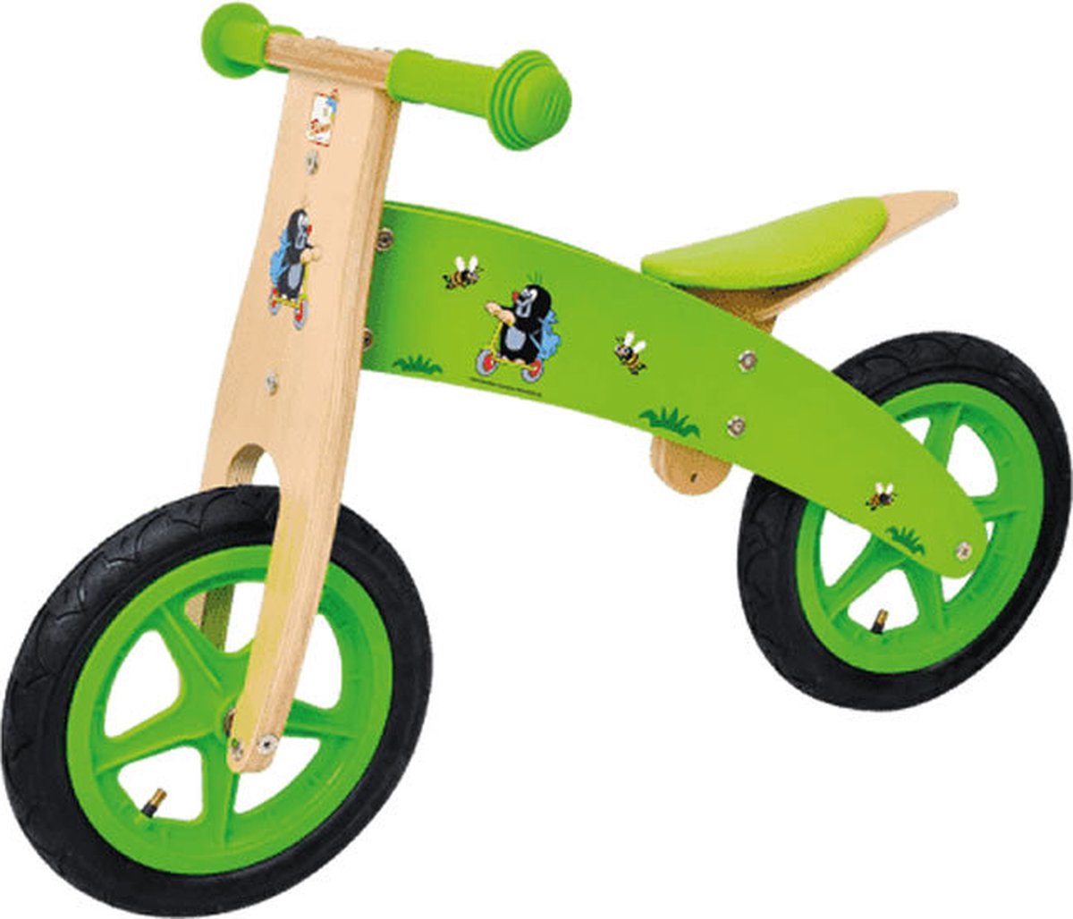 Houten Loopfiets Mol Balance Kinderfiets - Jongens en Meisjes - Met Luchtbanden - 2-wieler Loopfiets kopen online