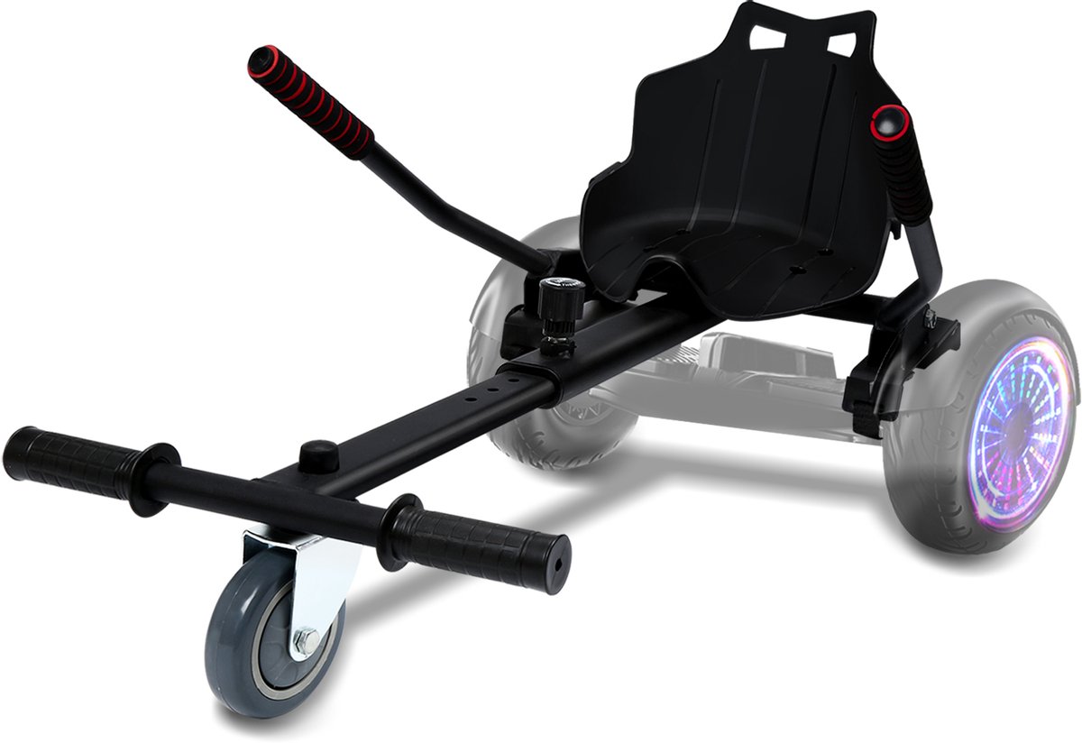 hoverboard kart hoverkart stoel voor 6 5 8 5 en 10 inch hoverboards geschikt voor oxboard duurzame kart uitbreiding comfortabel en robuust ontwerp