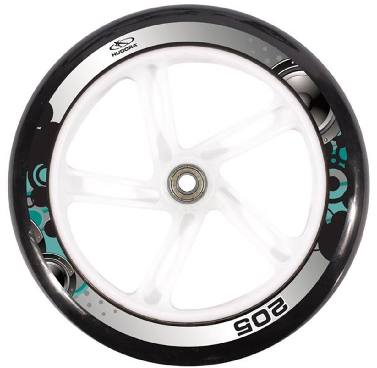 HUDORA Big Wheel 205 Step - Turquoise Step kopen online